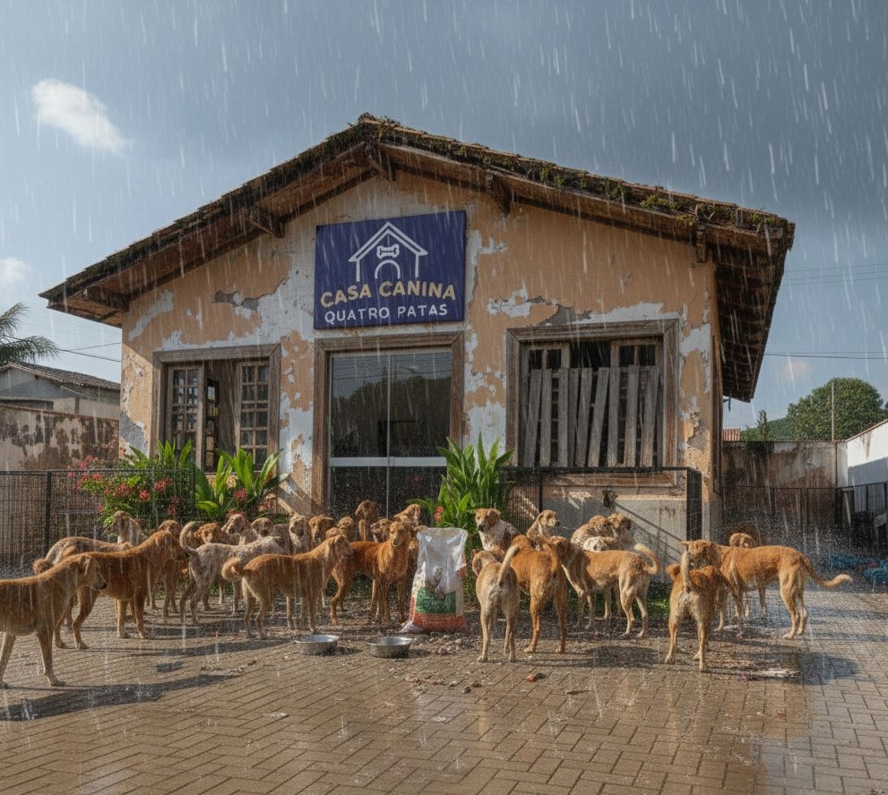 Ajude a Casa Canina 4 Patas